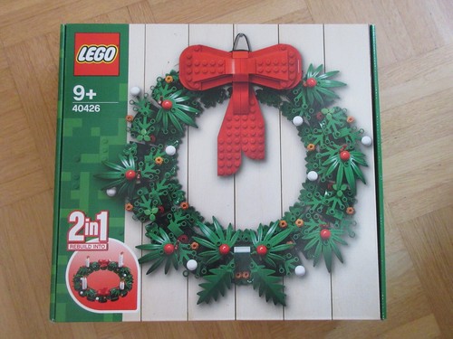 Lego 40426 weihnachtskranz - lego,