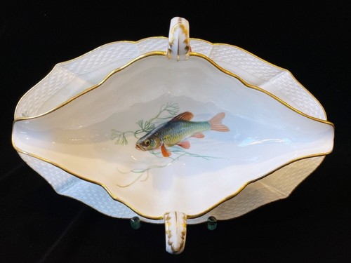 Meissen große sauciere fisch - große,
