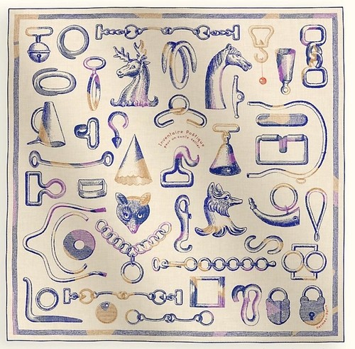 Hermes schal scarf inventaire - hermes,
