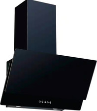 Dunstabzugshaube Kopffreihaube Schwarz 60cm- Hanseatic SY-103E9G-P1-C120-L52-600