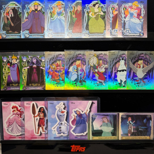 Topps disney wonder - topps, inserts