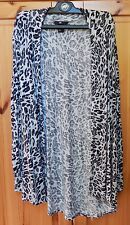 Lange Shirt- Jacke H&M weiß, schwarz  Muster neuw.