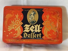 Schöne alte Blechdose Hartwig & Vogel A.-G.Dresden Tell-Dessert