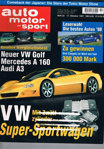 Zeitschrift auto motor und - auto,