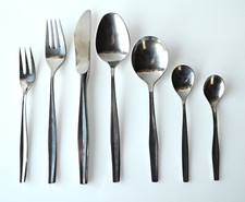 WMF Besteck FRANKFURT Gedeck 7 Teile Cromargan poliert von Heinz Pfeiffer