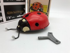 Blechspielzeug 🐞🐞 Marienkäfer 11,3 cm. 🐞🐞 Mechanisch zum Aufziehen Unbenutzt