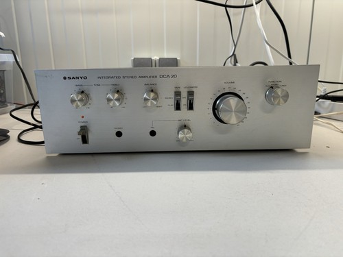 Sanyo dca stereo integrated - stereo,