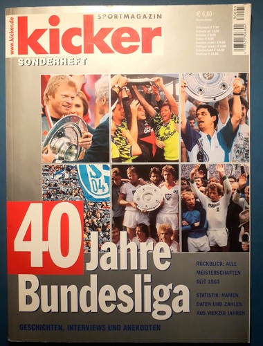 Zeitschrift kicker spezial - zeitschrift,