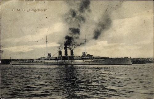 Deutsches kriegsschiff sms - ak,
