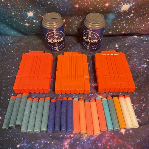 Nerf gun konvolut - nerf, magazin