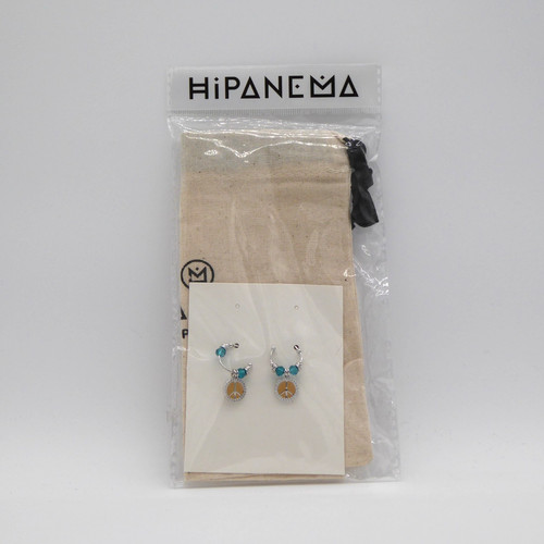Hipanema peace ohrringe - ohrringe, gelb