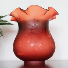 Petroleumlampe tulpe glas - petroleumlampe,