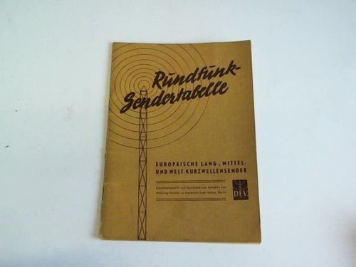 Rundfunk sendertabelle - rundfunk,