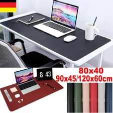 XXL Tischunterlage Schreibtischunterlage Leder Mauspad Laptop Schreibtischmatte~