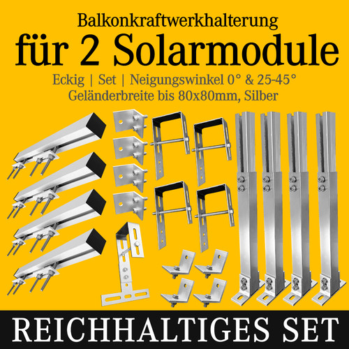 Balkonkraftwerkhalterung