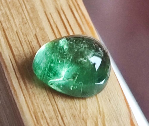 Turmalin grün cabochon 6 - turmalin, 4