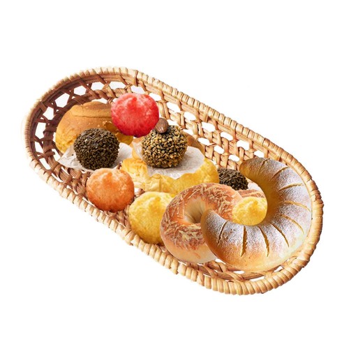 Rattan-Brotkorb