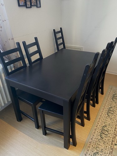 Tlg esstisch stuhl - 8-tlg., esstisch-