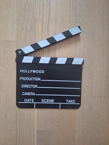 Hollywood filmklappe - hollywood,