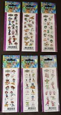 6 x Digimon Sticker Bilder aus