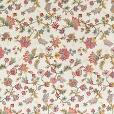 Jacquard Tischdecke beschichtete Baumwolle ANALA Blumen und Blüten