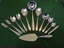 WMF Modell LIGNANO Satz Vorleger Vorlegeteile 12 Teile in Cromargan TOP !