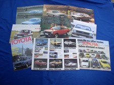 Konvolut Prospekt Broschüre Toyota Corolla Liftback Carina Starlet Tercel