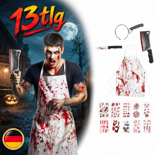 Halloween schlächter kostüm - schlächter,