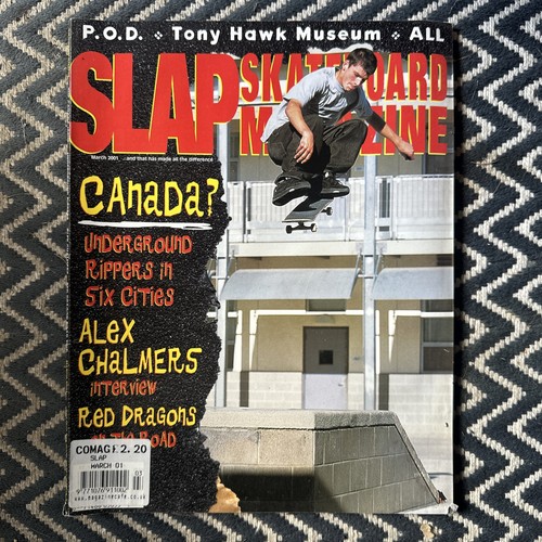 Slap skateboard magazine - magazine, mark