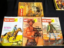 7 ältere PABEL Wildwest-Romanhefte - 1962 bis 1972 ~+~ RAR
