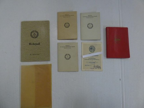 Alter wehrpaß ddr nva - ddr, 1964