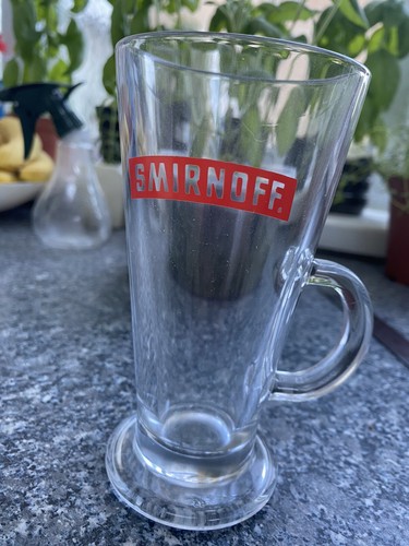 Smirnoff tall glas becher - smirnoff, glas/becher