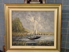 Belford - Wunderschönen Alte Öl Am Leinwand Mit Unterschrift 