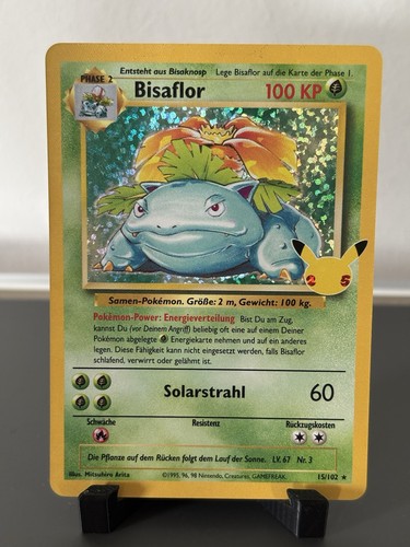 Pokemon bisaflor holo - pokemon,