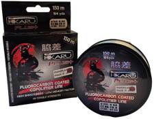 Lineaeffe HIKARU PLUS+ Fluorocarbon Made in Japan 150m beschichtete Angelschnur