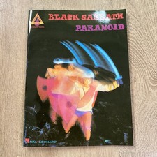 Black Sabbath - Paranoid Guitar Tab Book + Vocal Ozzy Osbourne Tony Iommi