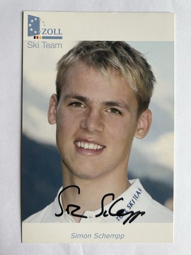 Orig autogrammkarte biathlon - orig.,