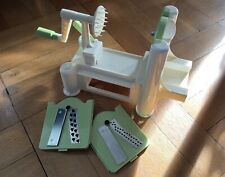 Spiralschneider Gemüse Schneider Julienneschneider Gemüsespaghetti Lurch grün