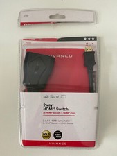 VIVANCO 47157 2way HDMI Switch - HDMI Umschalter 2-1 - NEUwertig!