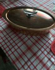 Kupfer Fischbräter, Fischtopf