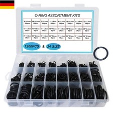 1200tlg. Sanitär Dichtungsringe Sortiment Gummidichtung O-Ring Gummi Dichtringe