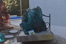 Gartendekoration Glasbrocken