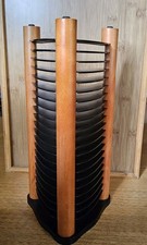 CD Ständer Regal Deja? Vintage 80er CD Aufbewahrung für 20 Cd's