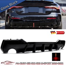 Heckdiffusor m/ Licht Schwarz