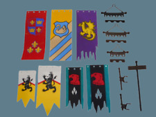 Playmobil Wimpel Fahnen Ritterburg Standarte Halter Löwenritter 3666 3665 Auswah