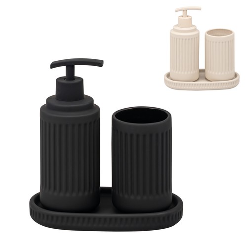 Eluno bad accessoires set - eluno, bad-accessoires