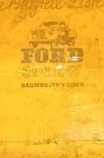 Ford Nutzkraftwagen  Ersatzteilliste 1943