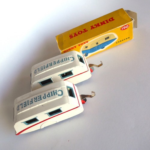 Dinky toys 190 wohnwagen - dinky,
