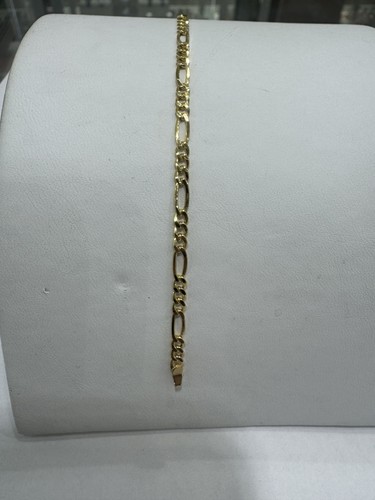 585 gold armband figaroarmband - 585,