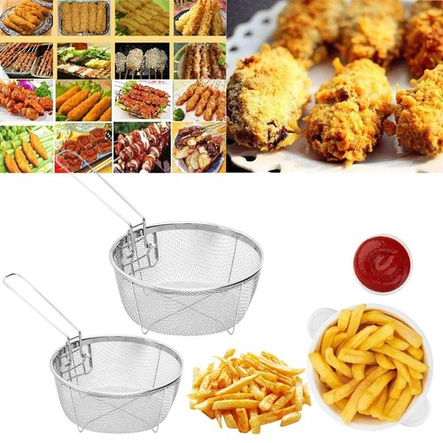 Frittierkorb aus edelstahl - frittierkorb,